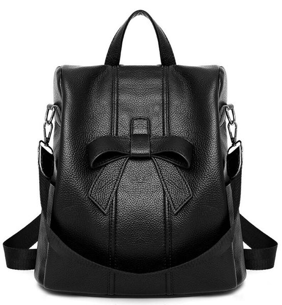 

for women 2018 sweet leather backpack bagpack bolsos mujer woman bolsa feminina cute school shoulder bags bow b180051