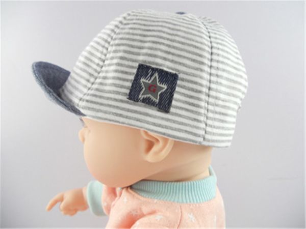 

stars hat baby hats for cap snapback baseball boys children cotton embroidered boys mesh fashion girls striped 2018 cap summer with nrfsj, White;black