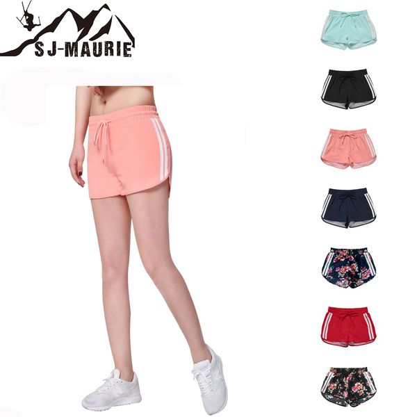 

sj-maurie short running women slim fitness running shorts 7 colors outdoor sports fitness gym yoga shorts xs,s,m,,xl, Black;blue