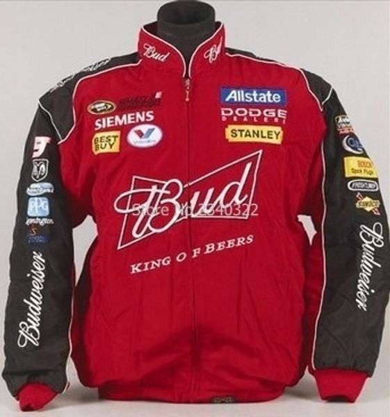 

new men's zipper budweiser jacket male casual streetwear hip hop coat, Black;brown