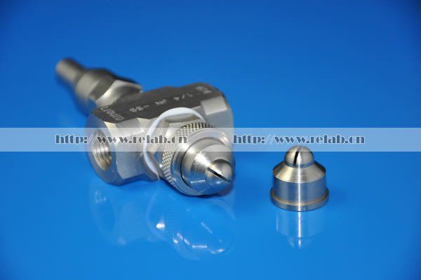 

2 pcs air atomizing nozzle, siphon air atomizer, with clean-out needle. flow rate adjustable, ing