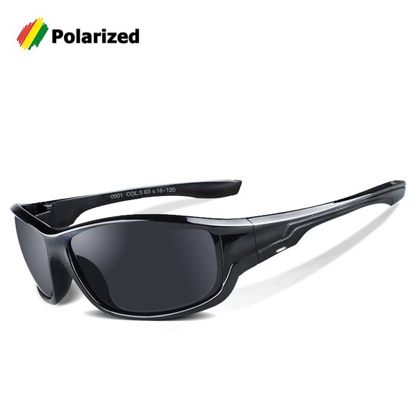 

jackjad new fashion outdoor sports polarized goggles sunglasses men driving fishing brand design sun glasses 5101, White;black