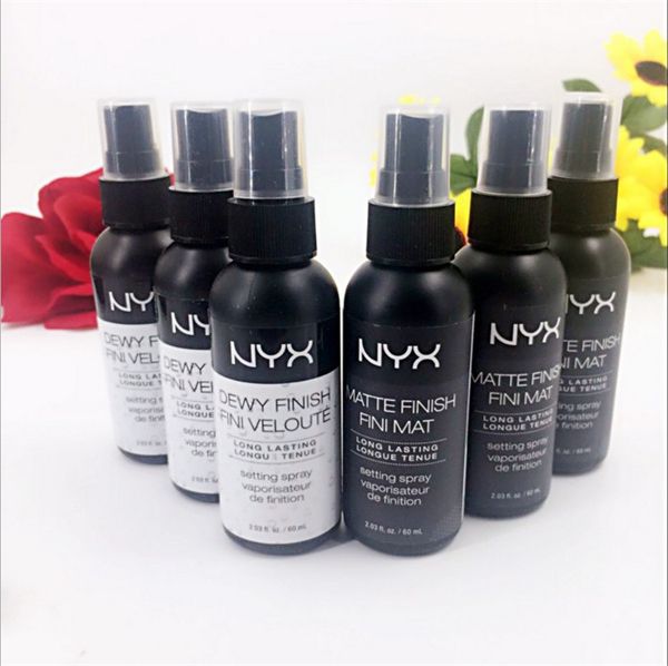 

makeup setting spray nyx matte finish fini mat dewy finish fini veloute 60ml long lasting setting spray face primer dhl shipping