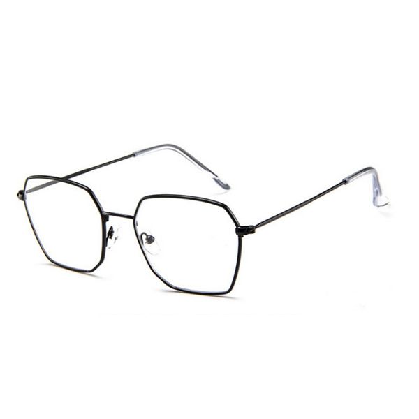 

vintage square glasses frame female brand designer spectacle plain glasses gafas eyeglasses eyewear 2018 new, Silver