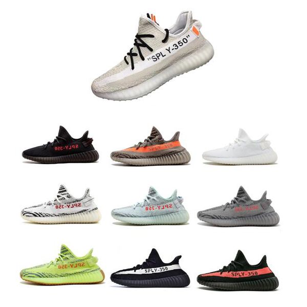 

With box 2018 boo t 350 v2 emi frozen cream white zebra bred black red beluga 2 0 running hoe port neaker