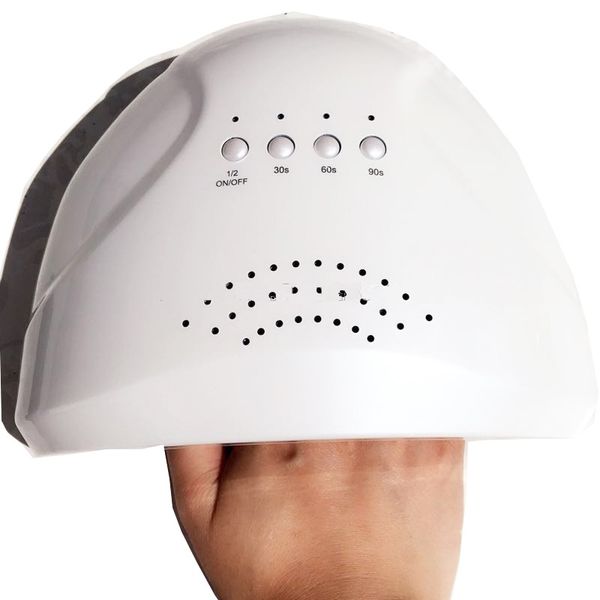 

36w led nail dryer - white light nail lamp fast drying for fingernail & toenail gel polish curing manicure tools