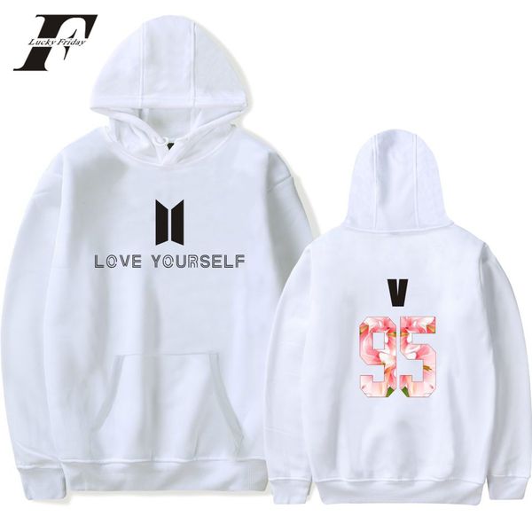 

bts kpop harajuku hip hop sweatshirt winter casual bangtan v 95 love yourself cotton felpe hoodies oversized hoodie 4xl, Black