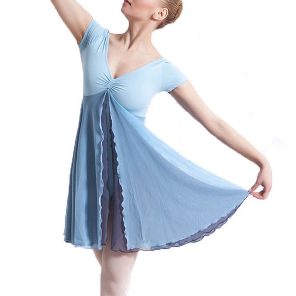 

sky blue ballet dress woman bodysuit black gymnastics leotard for dance ballet leotards for women dance practice clothes, Black;red