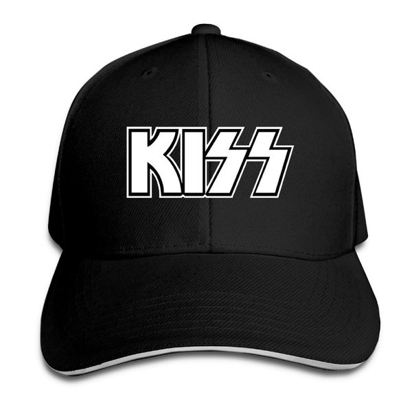 

men's women's kiss rock band print baseball caps rock hip-hop cap hat adjustable man femal gilrs youth snapback caps, Blue;gray