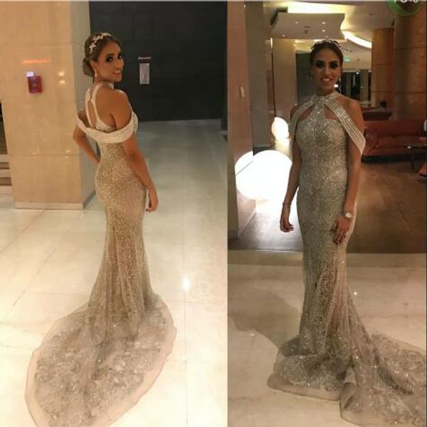 

evening dress long dress halter sleeveless sheath dazzing modern customable all sizes cool dazzling rufflsoulder, Red