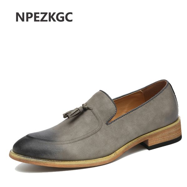 

npezkgc 2017 men loafers genuine leather casual shoes men flats oxford shoes for driving, Black