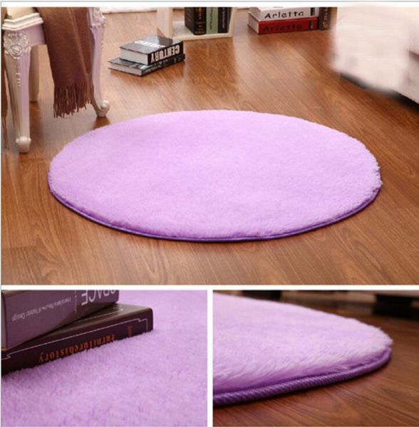 Grosshandel Freies Verschiffen Schlafzimmer Flutty Runde Teppiche