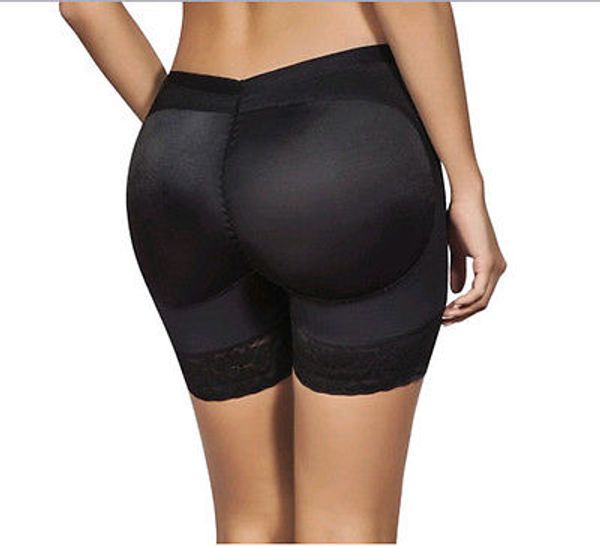 

women butt lifter body amazing lady seamless briefs bum padded butt enhancer hip up underwear panties s-xxxl, Black;pink