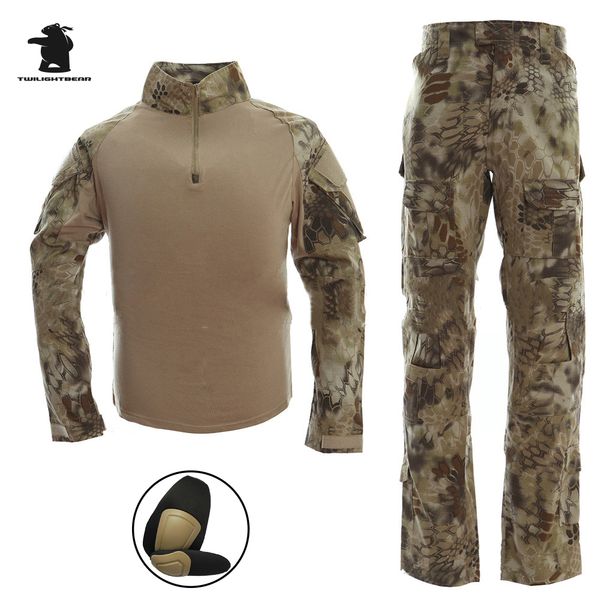

camo frogman tactical suit marines camouflage tactical frog clothing uniforms men women with protective gear cb9f1, Gray