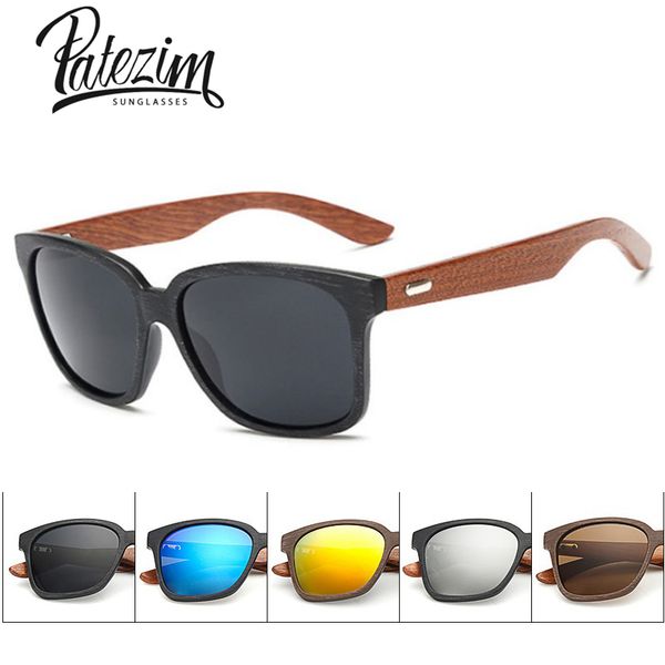 

2016 rays designer wooden frame sunglasses wood foot men goggles uv400 sun glasses for women gafas de sol hombre, White;black