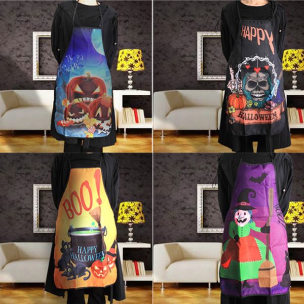 

funny halloween aprons kitchen restaurant womens mens decoration cooking new halloween supplies