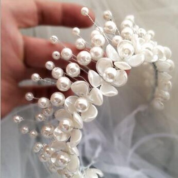 

новые невесты, невесты, невесты, жемчужные цветы и украшения короны, Silver