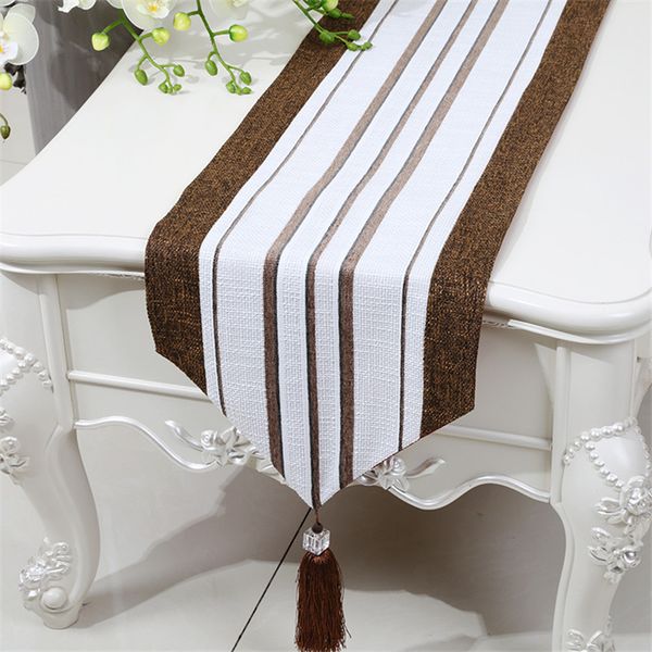 

quality coffee table flag classical minimalist style table runner tablecloth solid color cotton bed flag ing