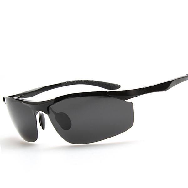 

aluminum magnesium brand designer polarized sunglasses men glasses driving glasses summer 2017 eyewear accessories, White;black
