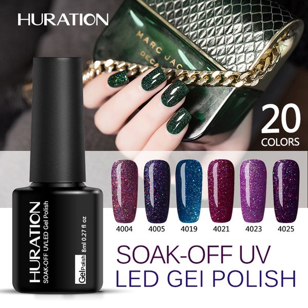 

huration 8ml neon 29 colorful nail gel polish uv led lamp soak off rainbow gel long lasting nail art beauty neon lacquer, Red;pink