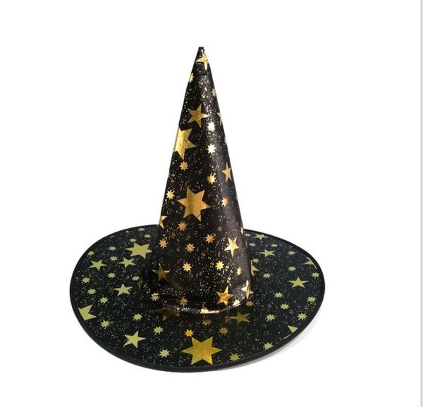 Halloween Witch Cap costumi Cappelli da festa Cappelli da stella Witch Wizard