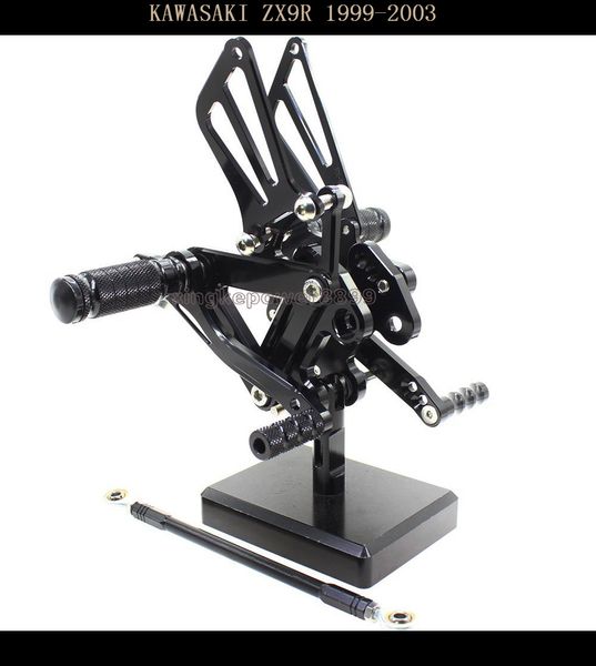 

cnc rearsets rear foot pegs rear set footrests fully adjustable rear foot boards fit for kawasaki zx9r 1999-2003