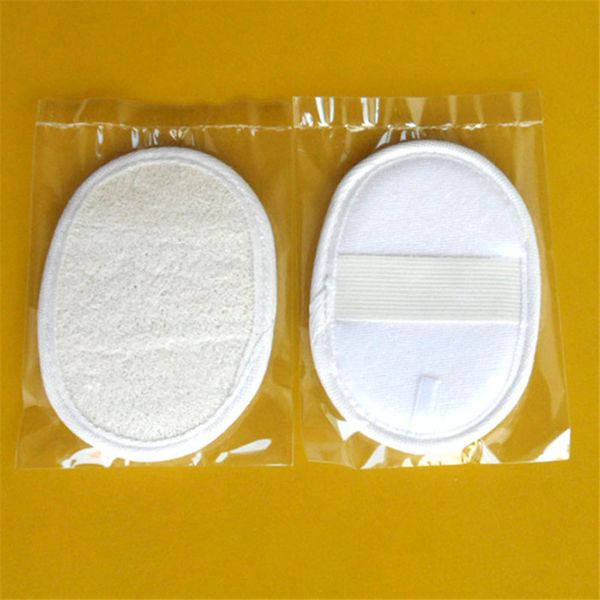 

dhl hipping 100pcs natural 10*14cm bath loofah bath gloves