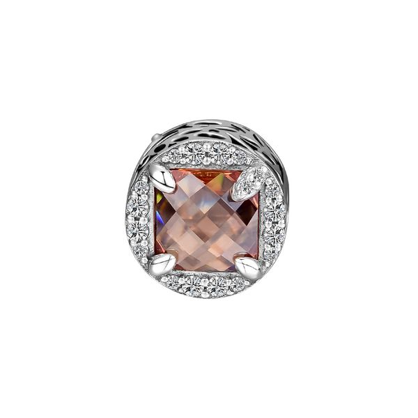 

2018 autumn 925 sterling silver jewelry radiant grains of energy charm beads fits bracelets necklace for women jewelry making, Bronze;silver