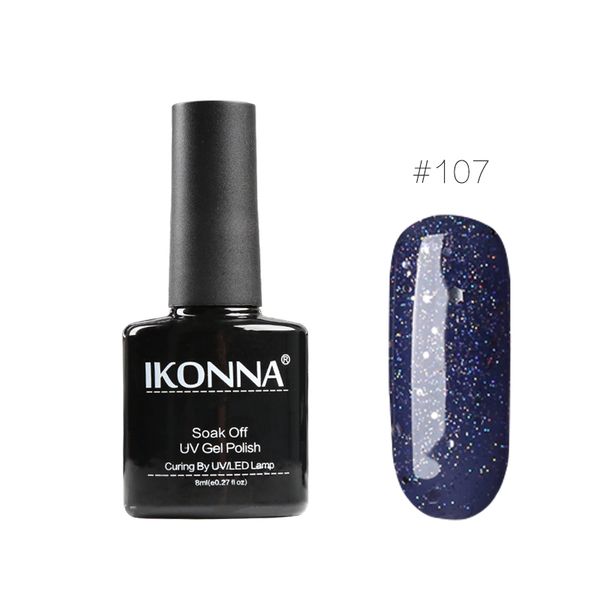 

ikonna#107 8 ml deep blue nail polish