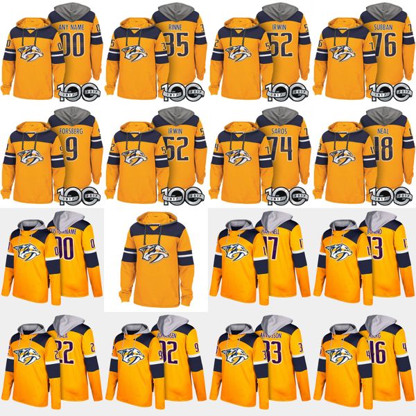 

Nashville Predators Hockey Hoodie P.K. Subban Pontus Aberg Calle Jarnkrok Pekka Rinne Marek Mazanec Matt Irwin Kevin Fiala Matt Irwin Jersey