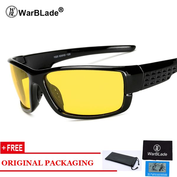 

2018 polarized sunglasses for men vintage mirror coating driver anti-glare sun glasses 100% uv400 goggles eyewears warblade, White;black