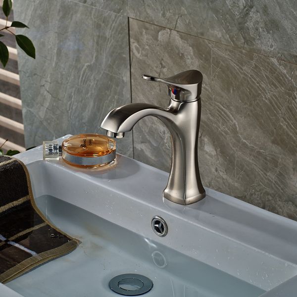 2019 Bathroom Vanity Sink Faucet Deck Mount One Handle Mixer Tap With Hot Cold Water From Bowse 115 58 Dhgate Com