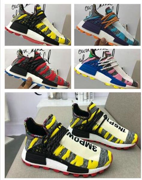 

wholesale 2018 Human Race Trail Holi Shoes,Stripes endorser compatriot Pusha T. Running Shoes,Pusha T Unveils Pharrell Hu Friends & Family