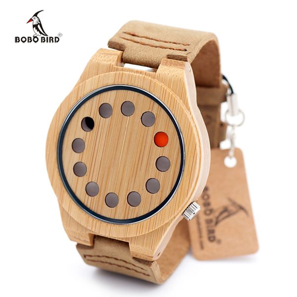 

2017 mens watches bobo bird luxury quartz watch casual bamboo wood watch male wristwatches quartz-watch relogio masculino c-d08, Slivery;brown