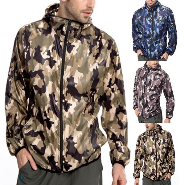 

trench coat men sobretudo large size skin suits windbreaker camouflage sun protective jacket sobretudo masculinos inverno, Tan;black