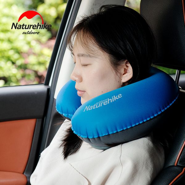 

naturehike air pillow outdoor travel camping ultralight press inflatable portable soft comfortable u pillows nh18b010-t