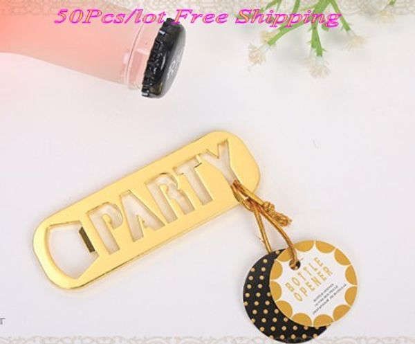 Newest Gold Wedding Gifts For Guests Of Gold Party Bottle Opener