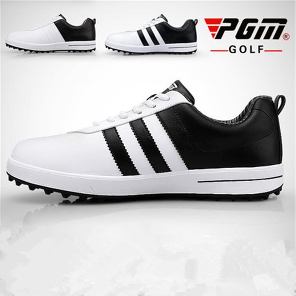 

2018 new pgm golf shoes men's waterproof shoes golf sports without spikes breathable waterproof