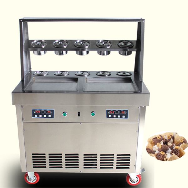 

ice cream roll equipment/commercial frozen yogurt ice cream machine/thailand fry ice cream pan for sale