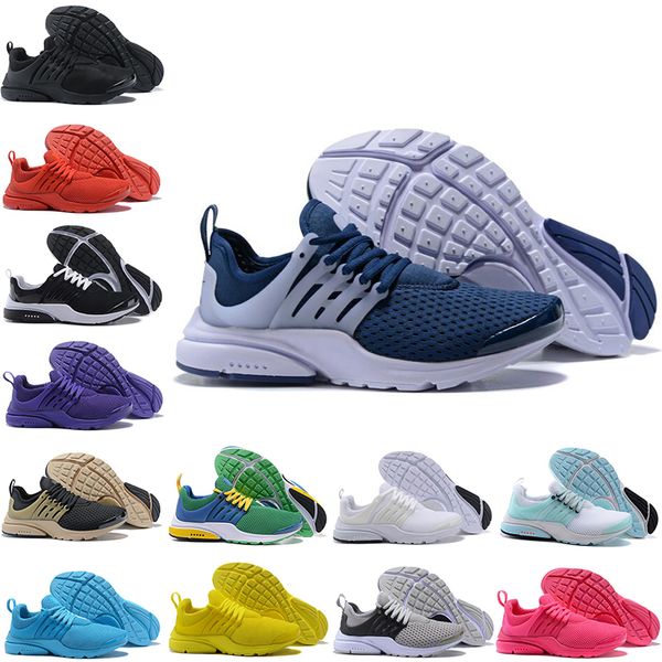 

2018 Presto Running Shoes Men Women Triple White Black Unholy Cumulus Brazil Fashion Jogging Designer Sports Sneakers 36-45 New Arrival