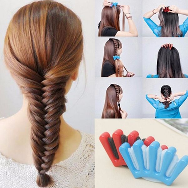 2018 New Lady Wonder Sponge Hair Braider Twist Styling Braid Tool