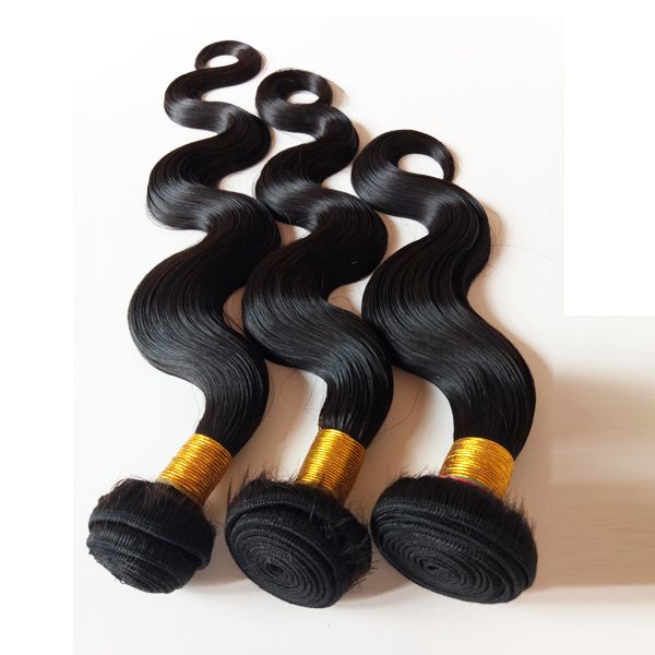 

european brazilian virgin hair weft full cuticle aligned unprocessed 8-28inch body wave malaysian indian remy hair extensions long lifetime, Black