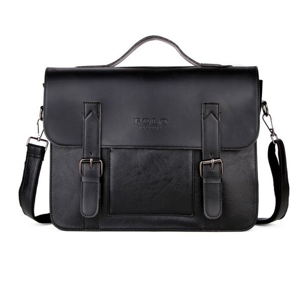 

leather men business shoulder fashion vintage crossbody bags messenger bag new briefcase for male casual handbags