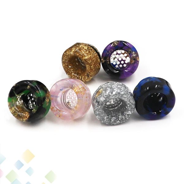 

810 Airhole Drip Tips 19 hole Airflow Driptip Adjustable Drip Tip Epoxy Resin 810 Flower Mouthpiece E Cigarette DHL Free