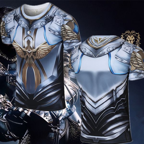 

world alliance ryan human armor футболка с короткими рукавами, White;black