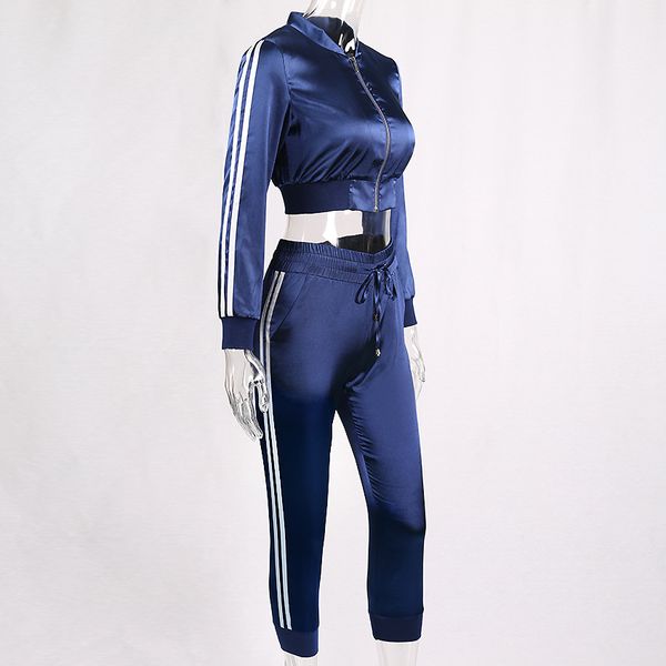 

jogging suits for women sport clothes tranksuit gym clothes blue yoga suit running set red bloome pants high waist 2018, White;red
