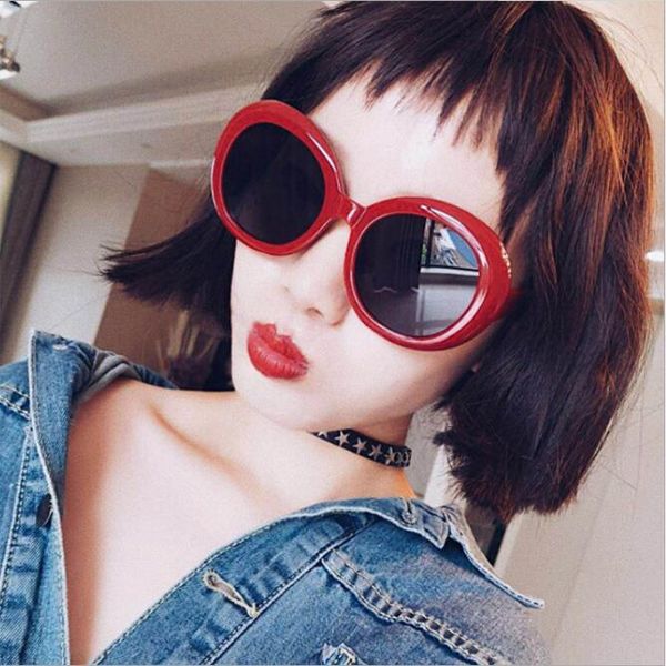 

new fashion classic sunglasses luxury attitude sunglasses for men women pc frame round frame vintage style sunglasses outdoor design eyewear, White;black