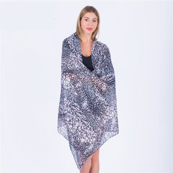 

brand foreign trade women floral scarf spring scarves wraps beach shawls echarpe foulard femme bandana instant drop shipping, Blue;gray