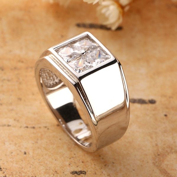 Argent Sterling 925 Papa Bague Cadeau Fête Des Pères Pour Hommes