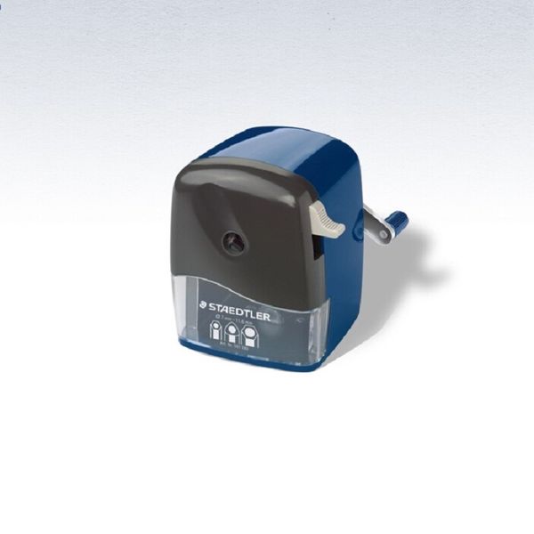 

rotary sharpener no.501 180; for all round, triangular and hexagonal blacklead and coloured pencils up to 12 mm